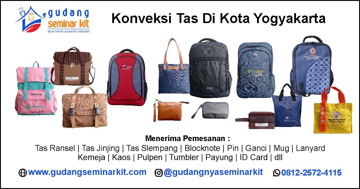 Konveksi Tas Yogyakarta – Grosir Tas Murah Jogja
